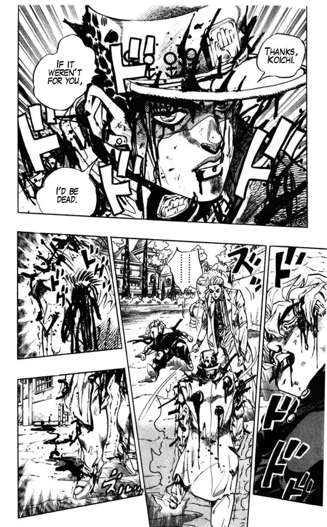 JoJo’s Bizarre Adventure Chapter 362