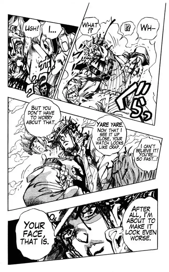JoJo’s Bizarre Adventure Chapter 362