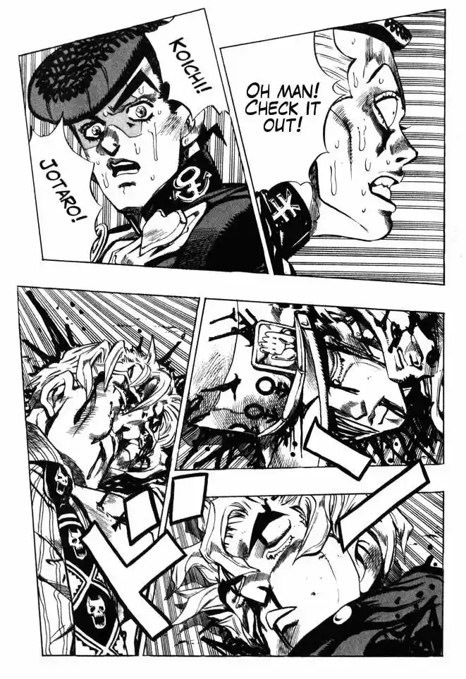 JoJo’s Bizarre Adventure Chapter 362