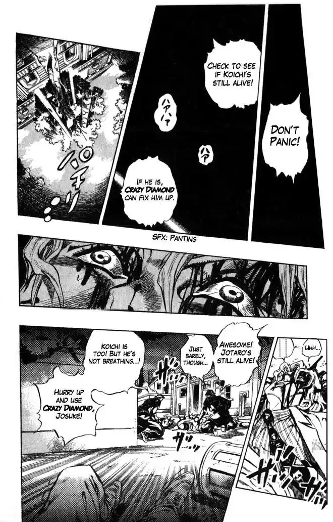 JoJo’s Bizarre Adventure Chapter 363