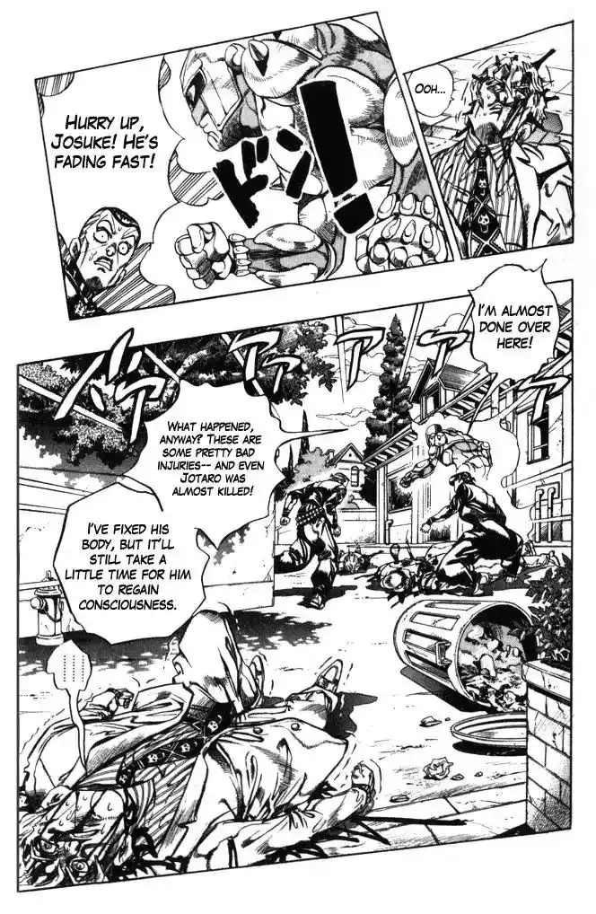 JoJo’s Bizarre Adventure Chapter 363