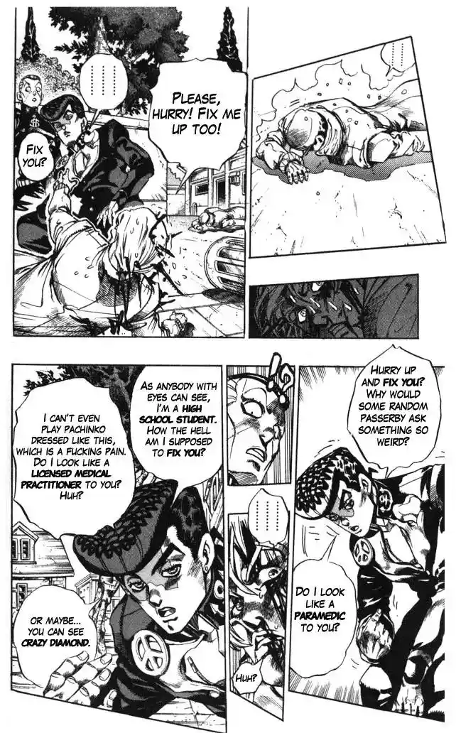 JoJo’s Bizarre Adventure Chapter 363