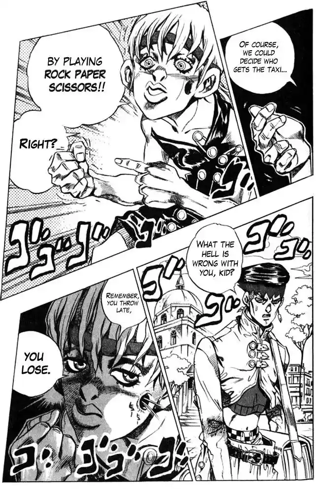 JoJo’s Bizarre Adventure Chapter 371