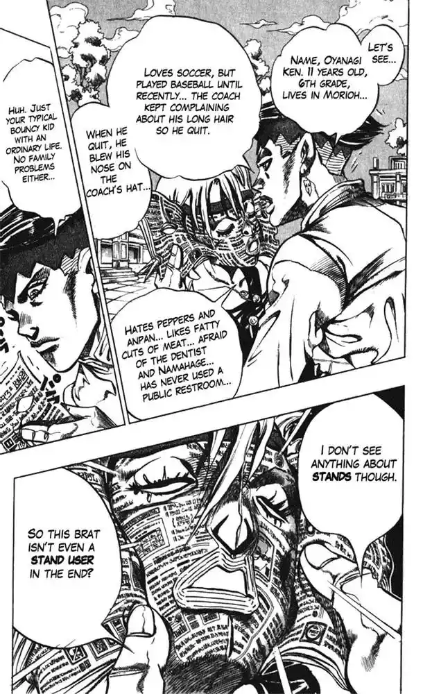 JoJo’s Bizarre Adventure Chapter 372