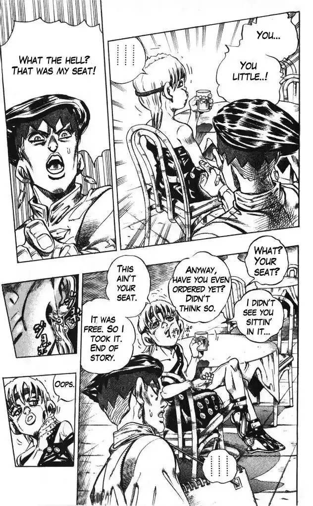 JoJo’s Bizarre Adventure Chapter 372
