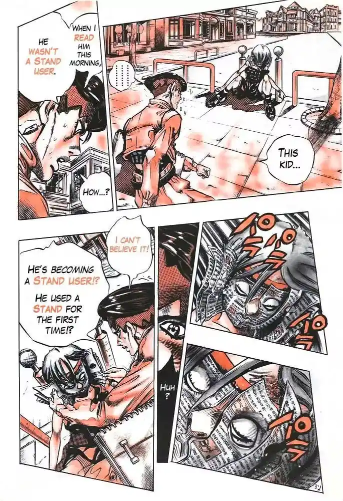 JoJo’s Bizarre Adventure Chapter 373