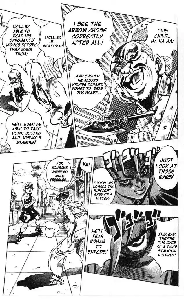 JoJo’s Bizarre Adventure Chapter 374