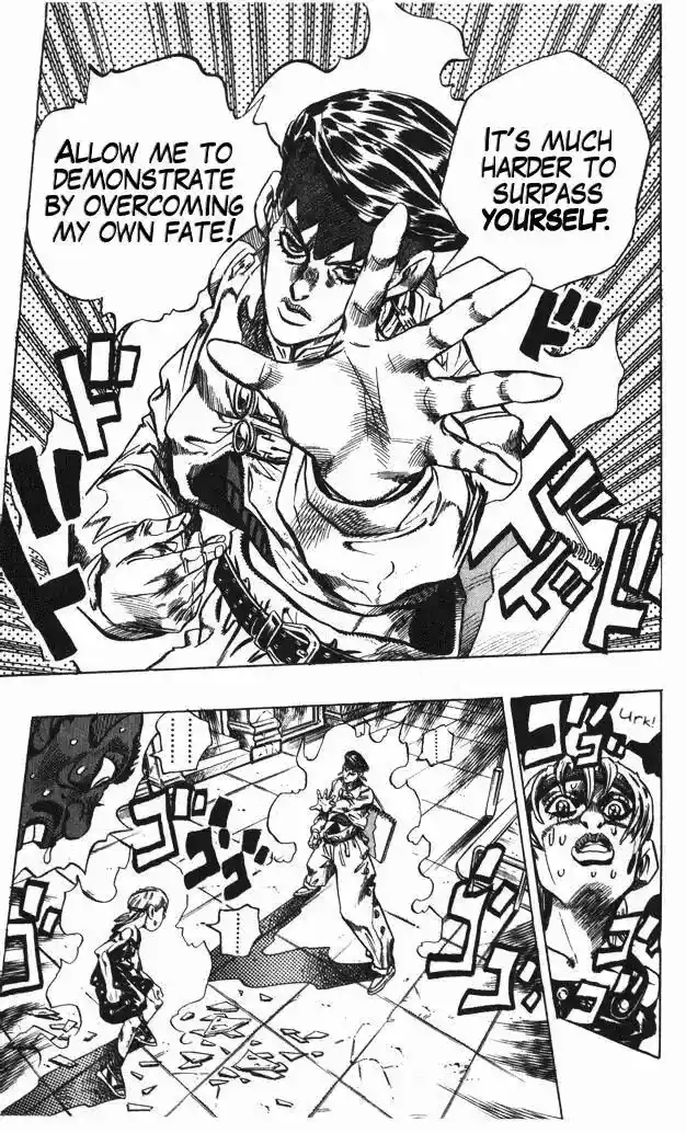 JoJo’s Bizarre Adventure Chapter 375