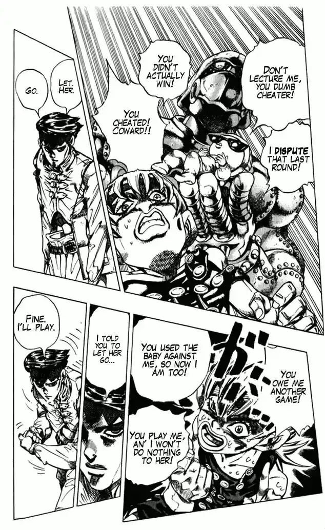JoJo’s Bizarre Adventure Chapter 376