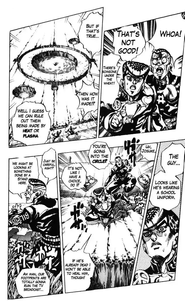 JoJo’s Bizarre Adventure Chapter 378
