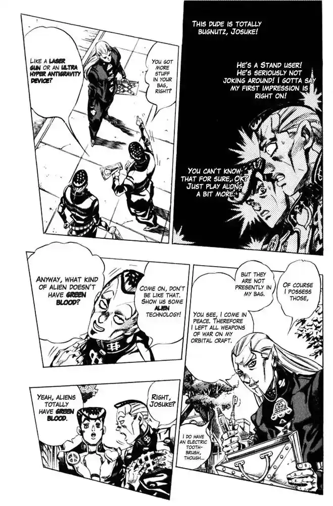 JoJo’s Bizarre Adventure Chapter 379