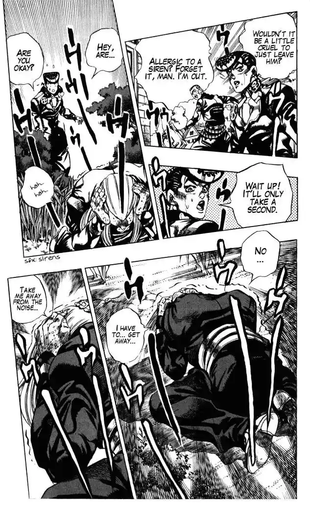 JoJo’s Bizarre Adventure Chapter 379