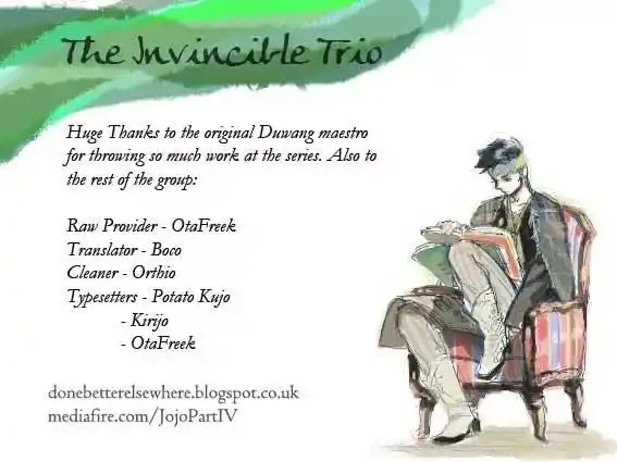 JoJo’s Bizarre Adventure Chapter 380