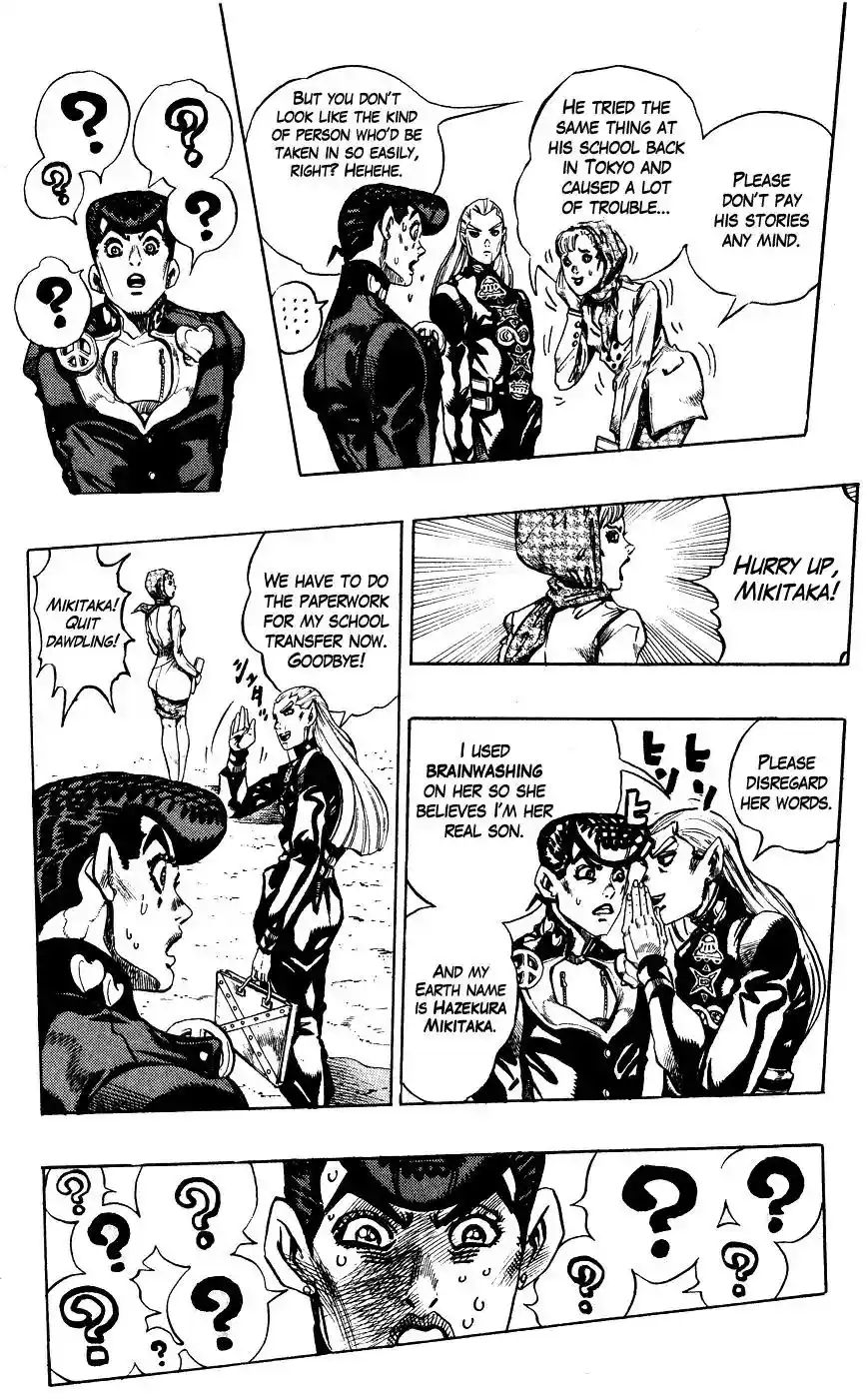 JoJo’s Bizarre Adventure Chapter 384