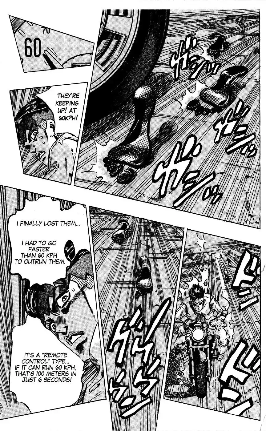 JoJo’s Bizarre Adventure Chapter 385