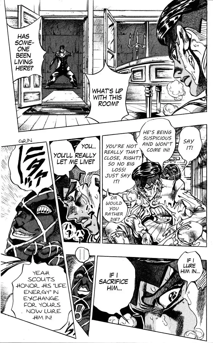 JoJo’s Bizarre Adventure Chapter 386