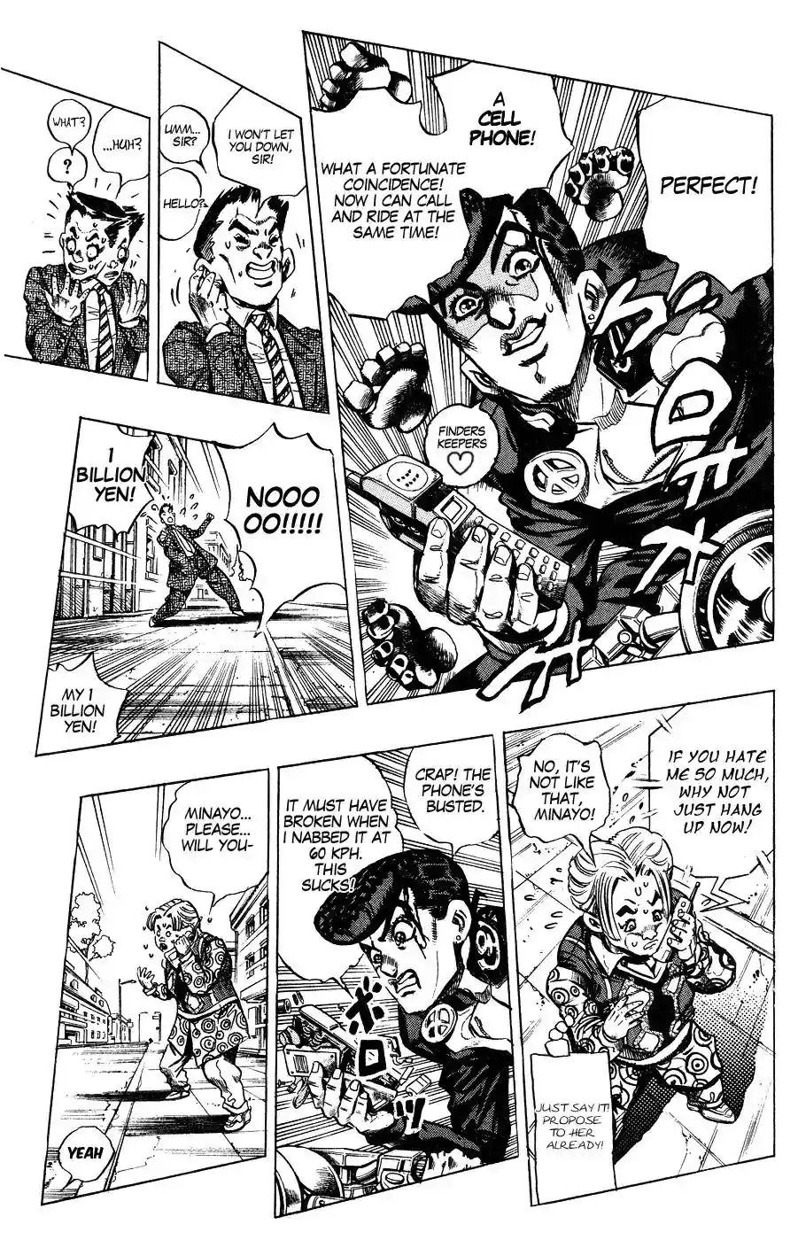 JoJo’s Bizarre Adventure Chapter 388