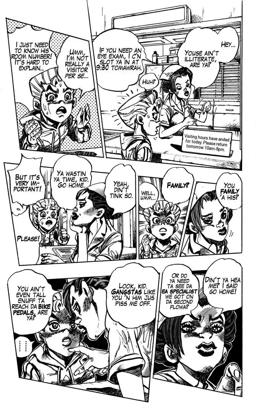 JoJo’s Bizarre Adventure Chapter 390