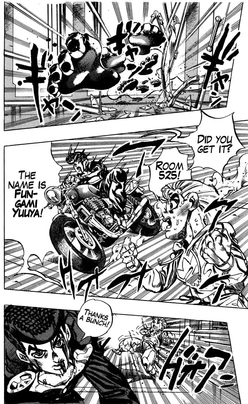 JoJo’s Bizarre Adventure Chapter 390