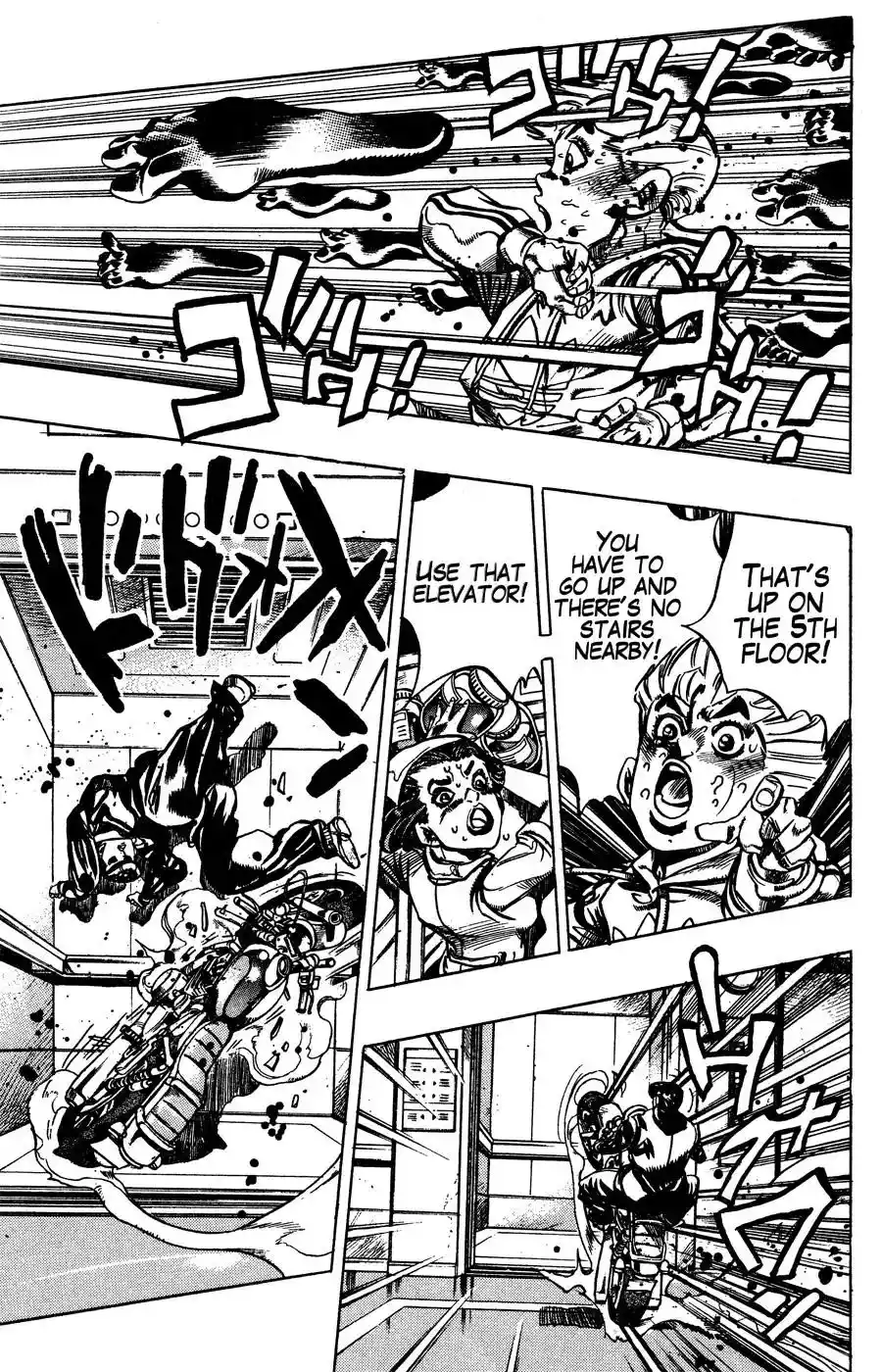 JoJo’s Bizarre Adventure Chapter 390