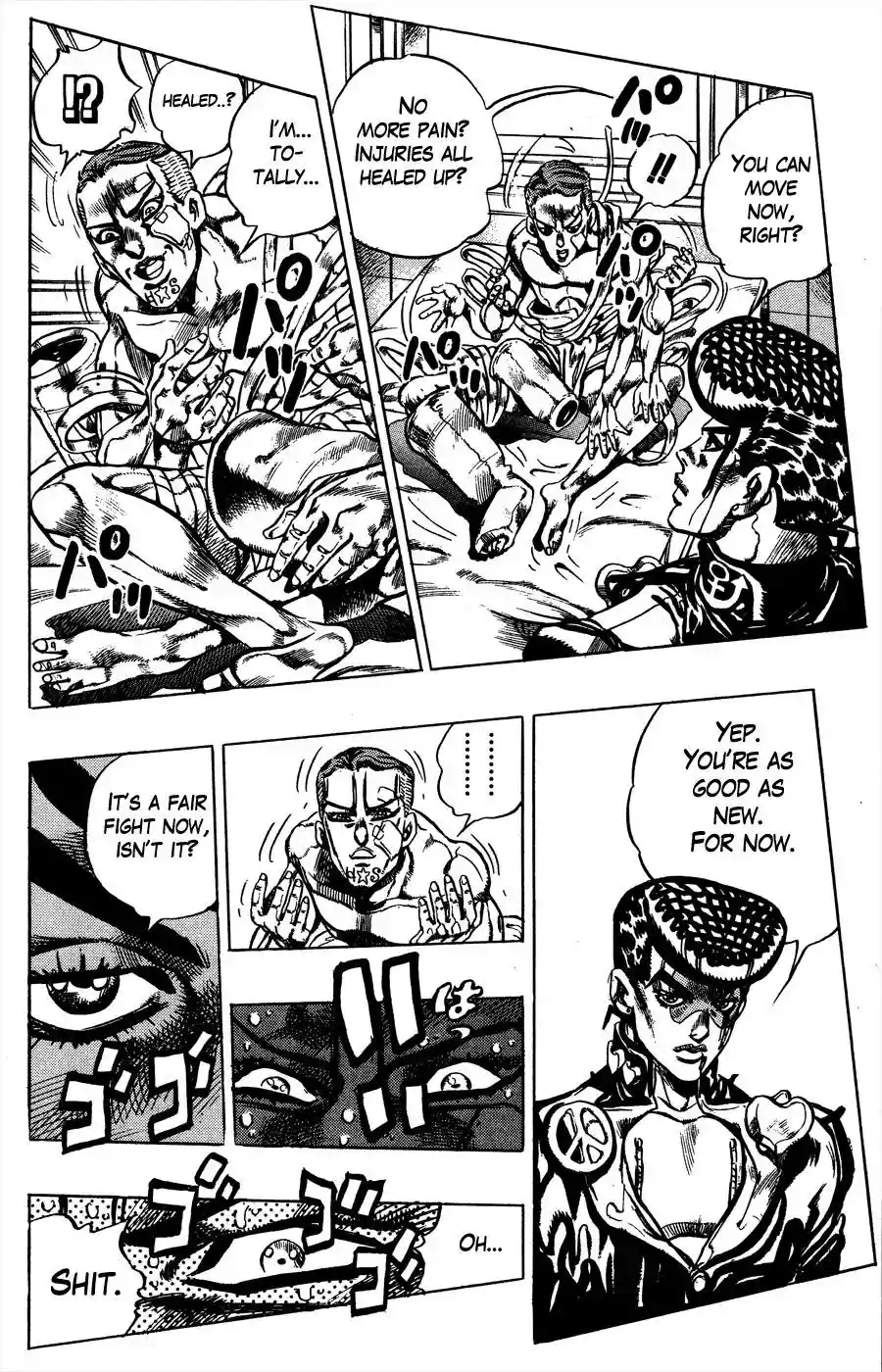 JoJo’s Bizarre Adventure Chapter 391