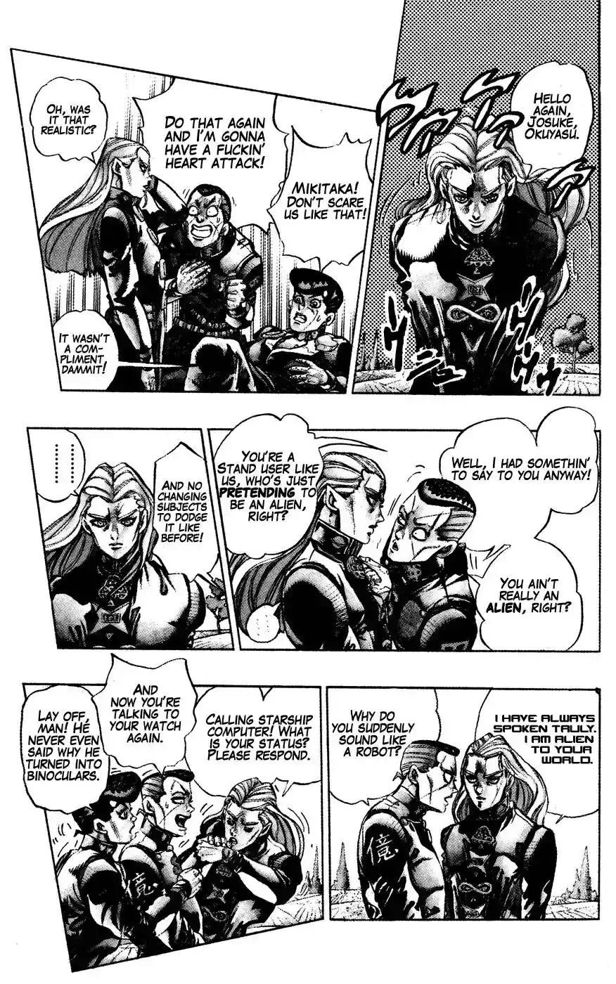 JoJo’s Bizarre Adventure Chapter 398