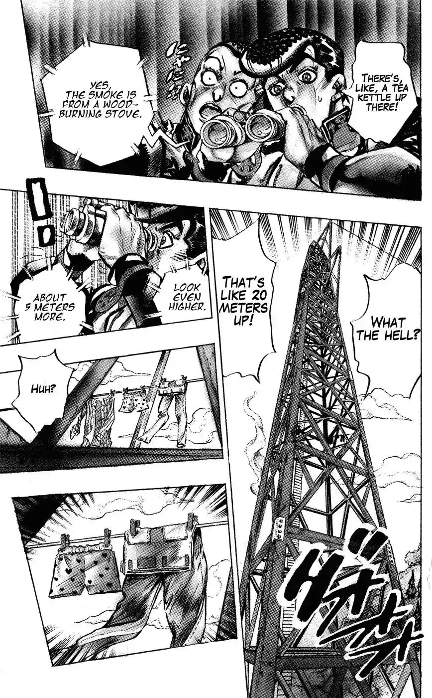 JoJo’s Bizarre Adventure Chapter 398