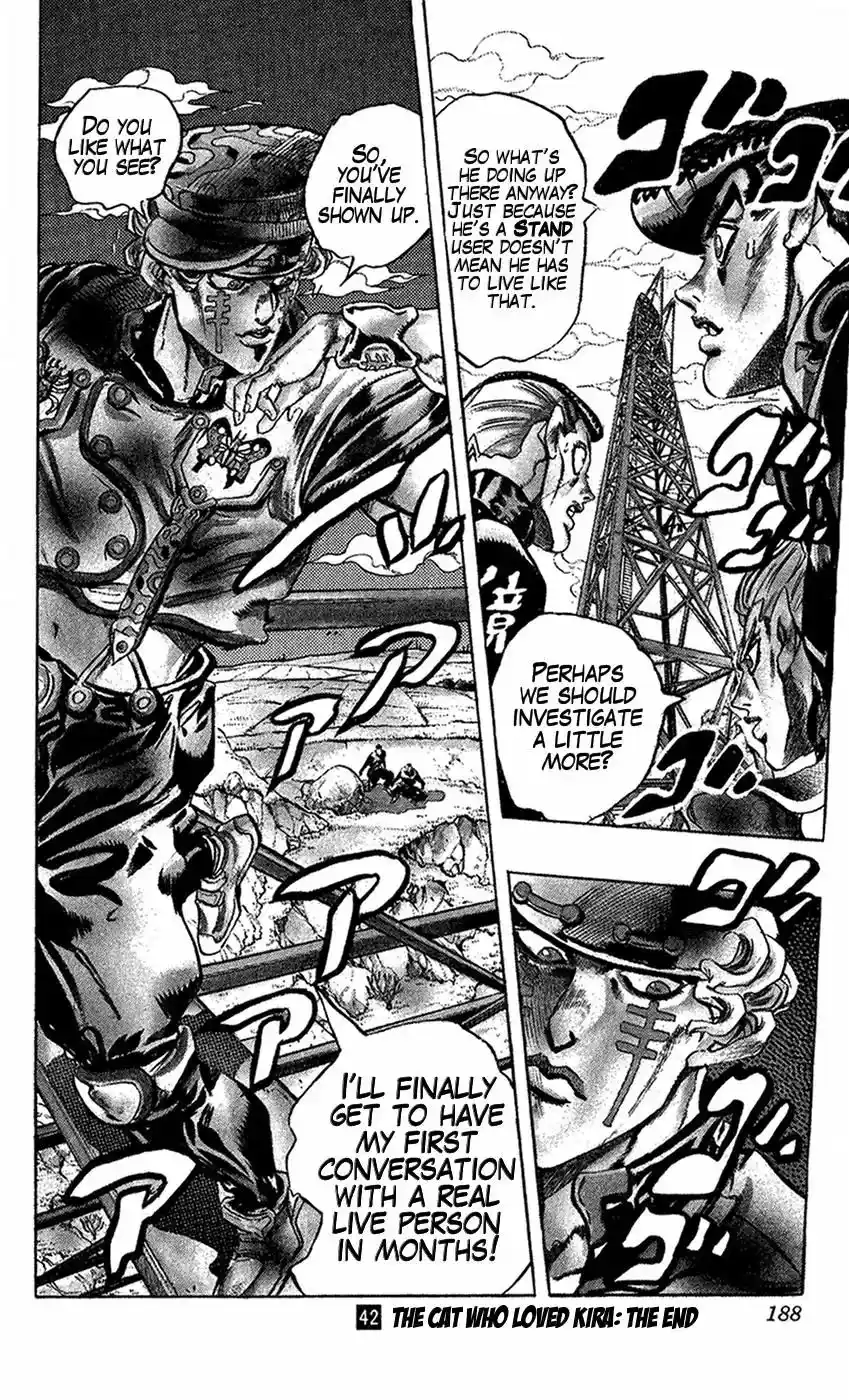 JoJo’s Bizarre Adventure Chapter 398