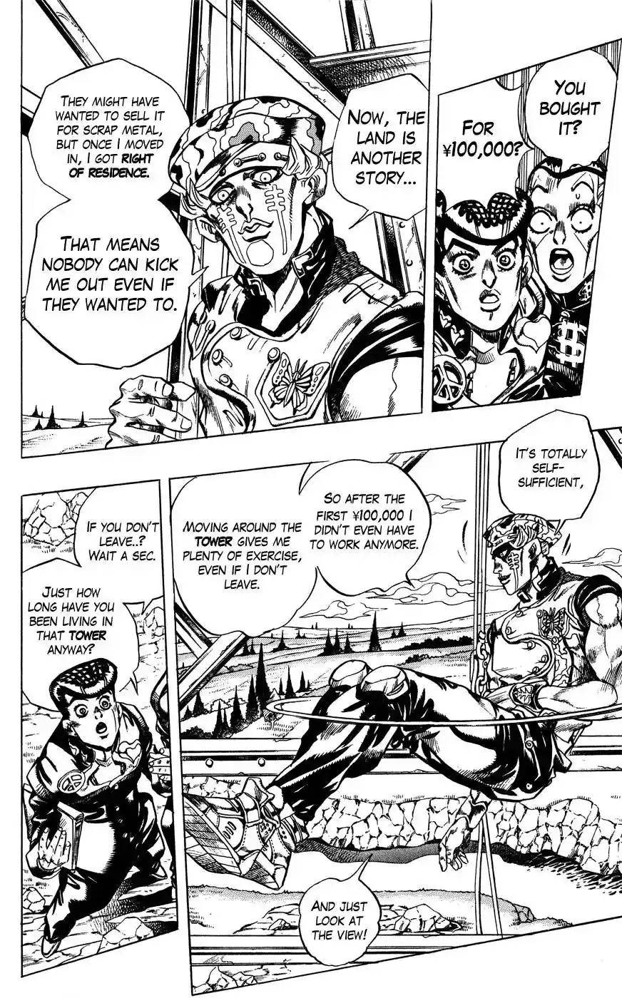 JoJo’s Bizarre Adventure Chapter 399