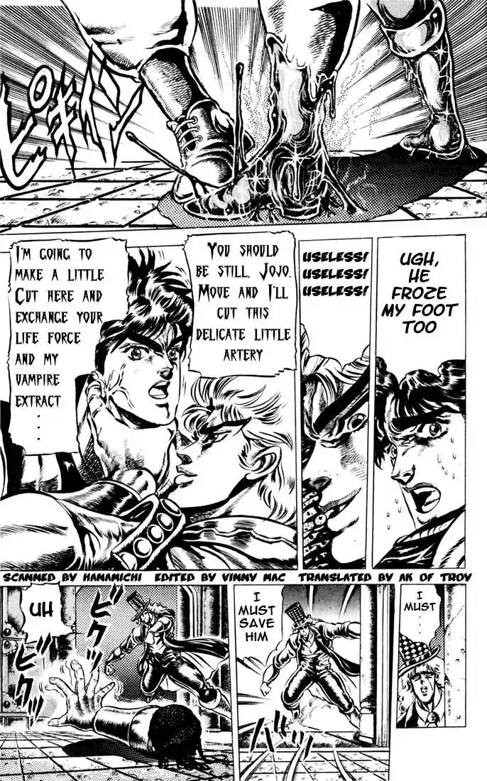 JoJo’s Bizarre Adventure Chapter 40