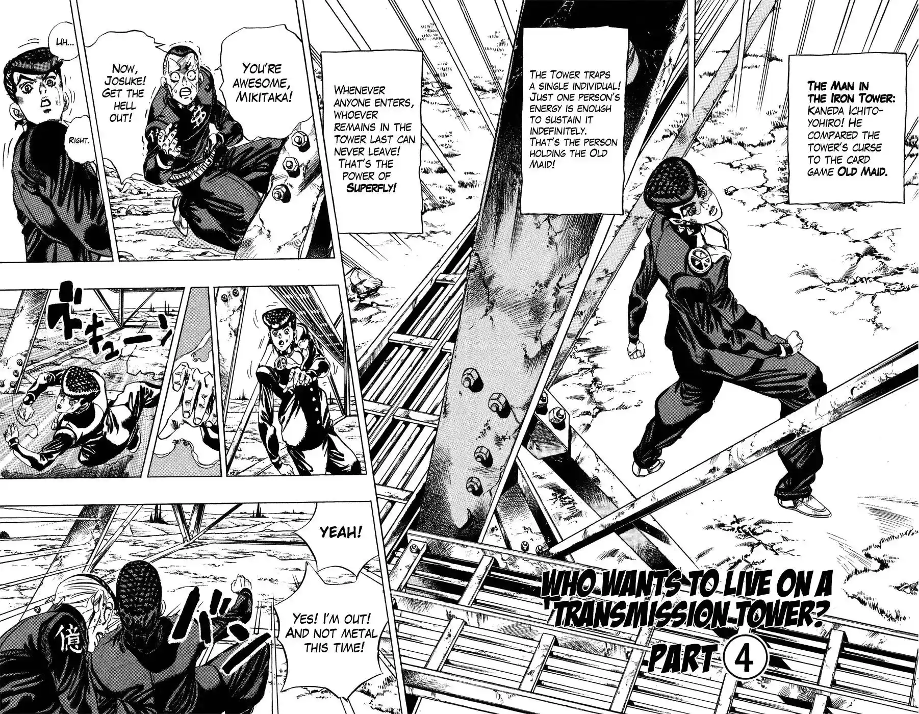 JoJo’s Bizarre Adventure Chapter 401