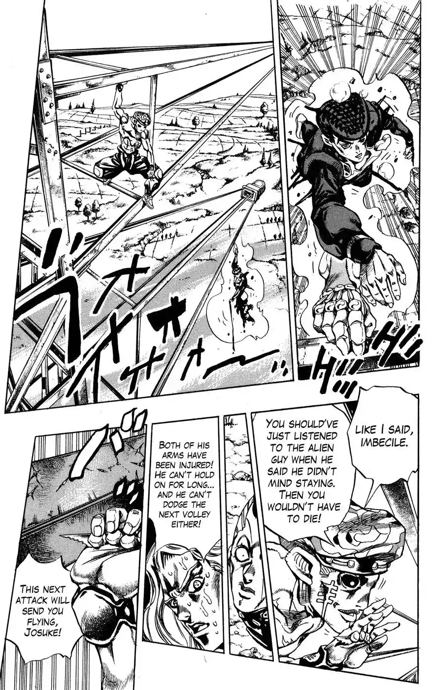 JoJo’s Bizarre Adventure Chapter 402