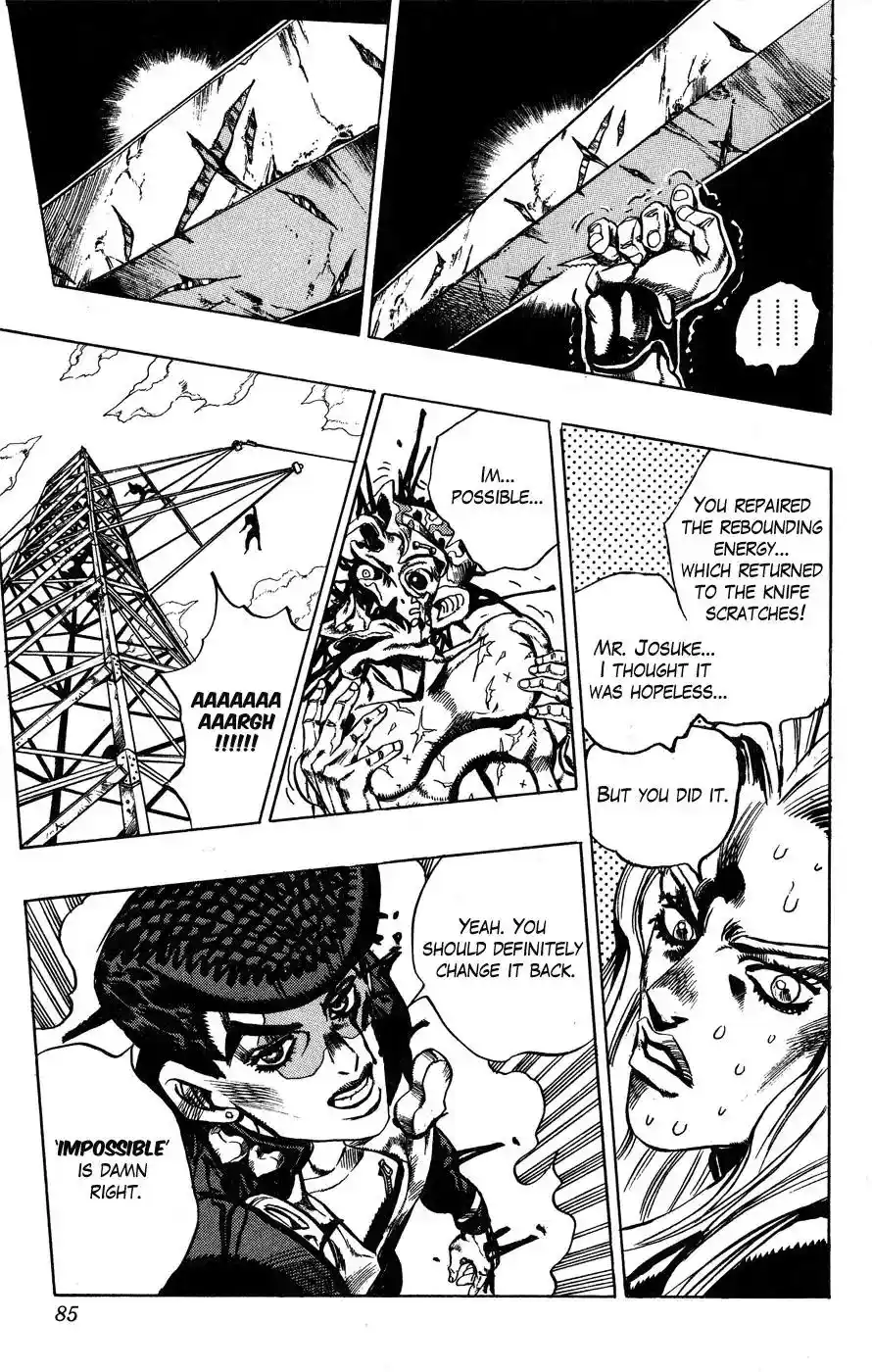 JoJo’s Bizarre Adventure Chapter 402