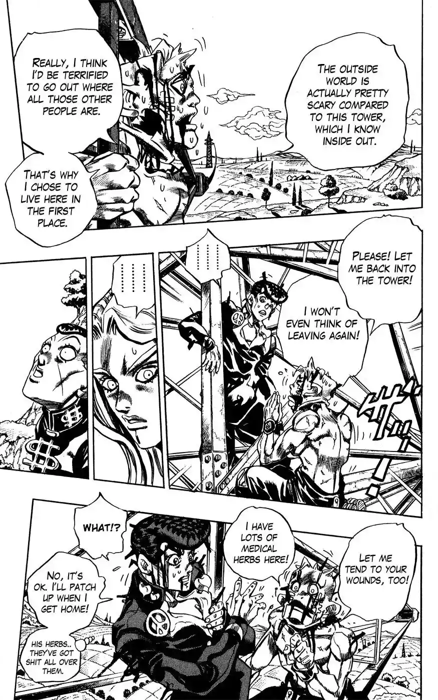 JoJo’s Bizarre Adventure Chapter 403