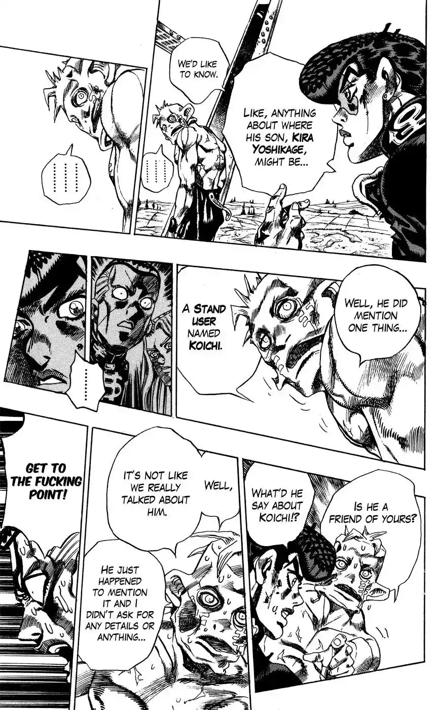 JoJo’s Bizarre Adventure Chapter 403