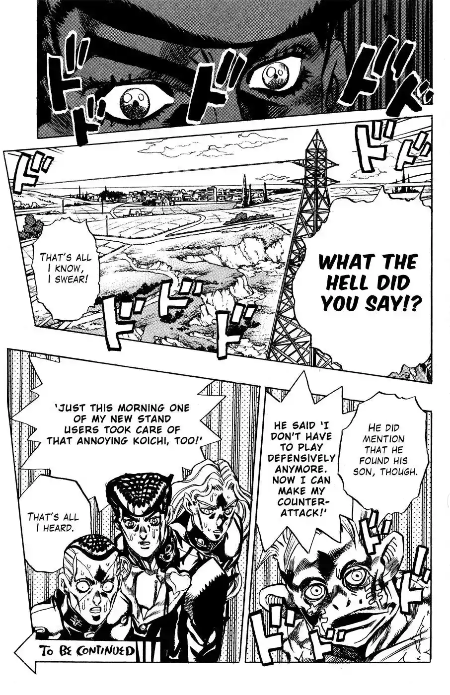JoJo’s Bizarre Adventure Chapter 403