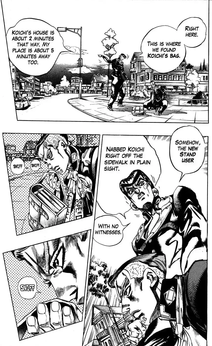 JoJo’s Bizarre Adventure Chapter 404