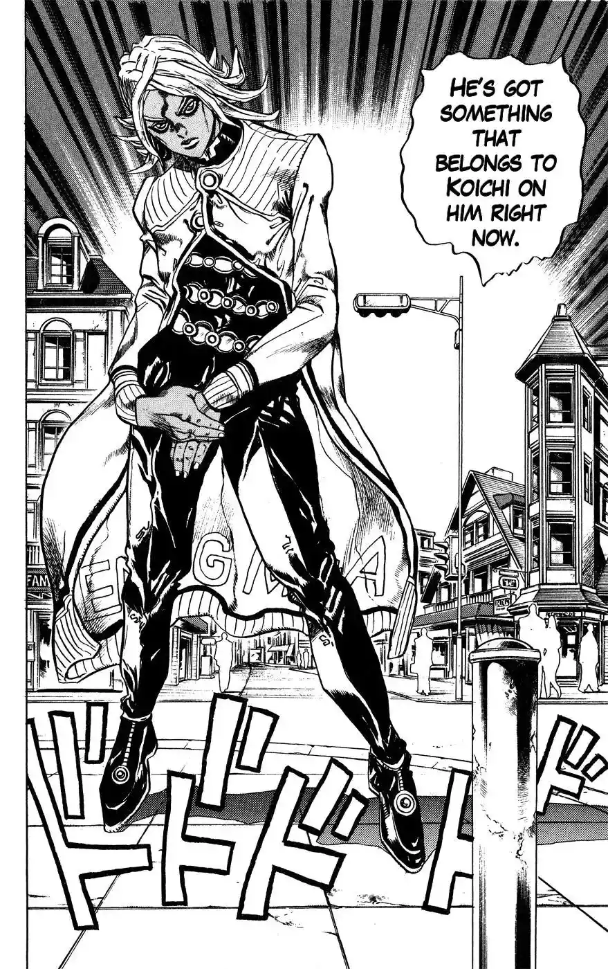 JoJo’s Bizarre Adventure Chapter 404