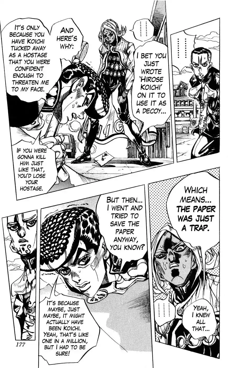 JoJo’s Bizarre Adventure Chapter 407