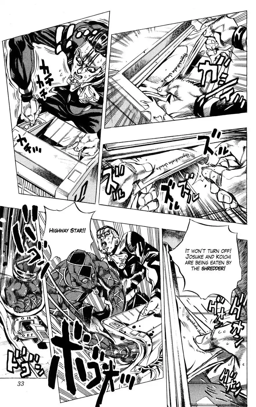 JoJo’s Bizarre Adventure Chapter 409