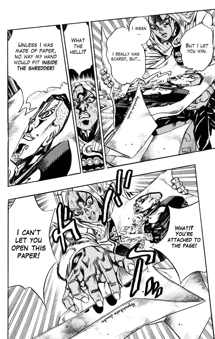 JoJo’s Bizarre Adventure Chapter 409