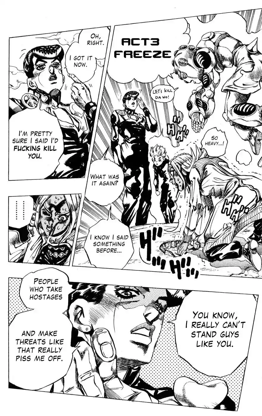 JoJo’s Bizarre Adventure Chapter 409