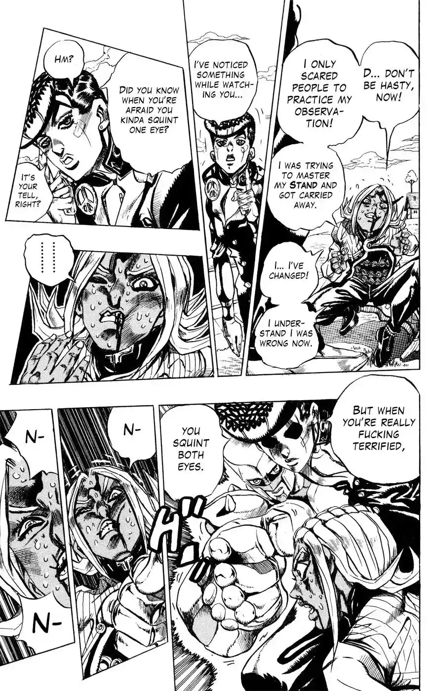 JoJo’s Bizarre Adventure Chapter 409