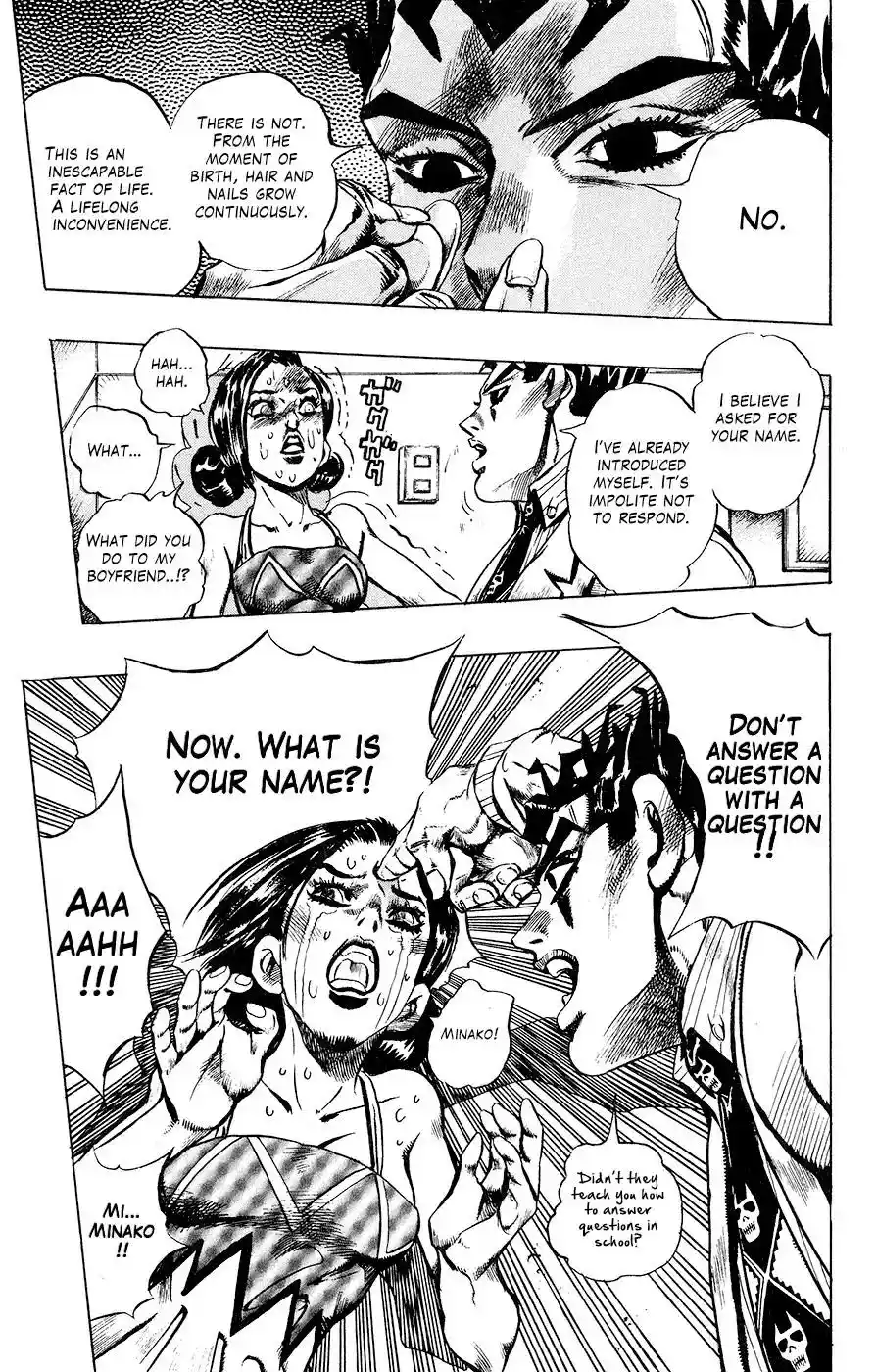 JoJo’s Bizarre Adventure Chapter 410