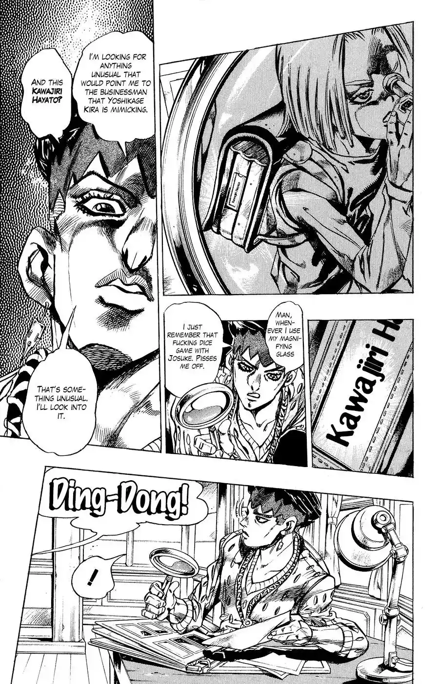 JoJo’s Bizarre Adventure Chapter 412