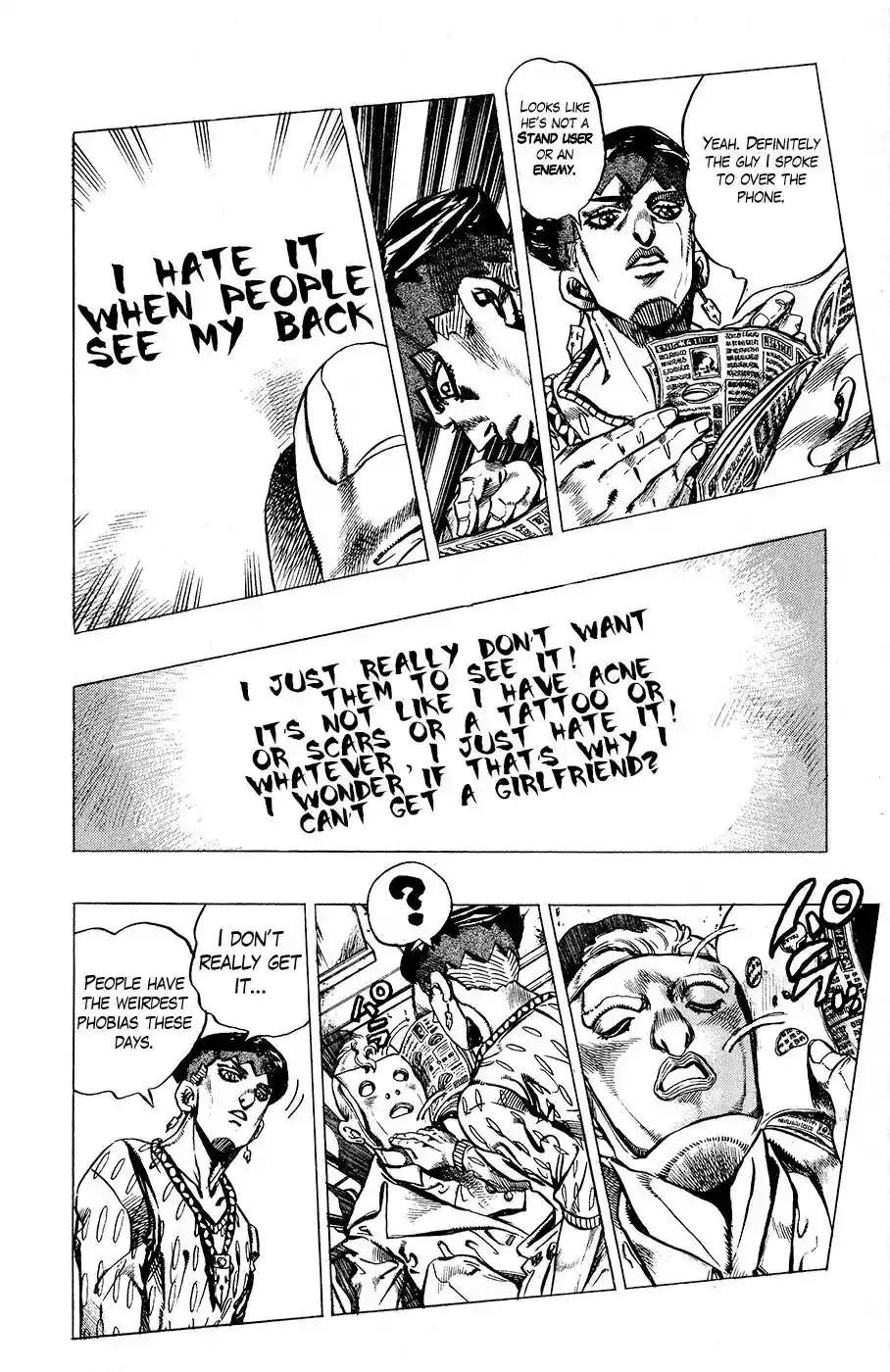 JoJo’s Bizarre Adventure Chapter 412