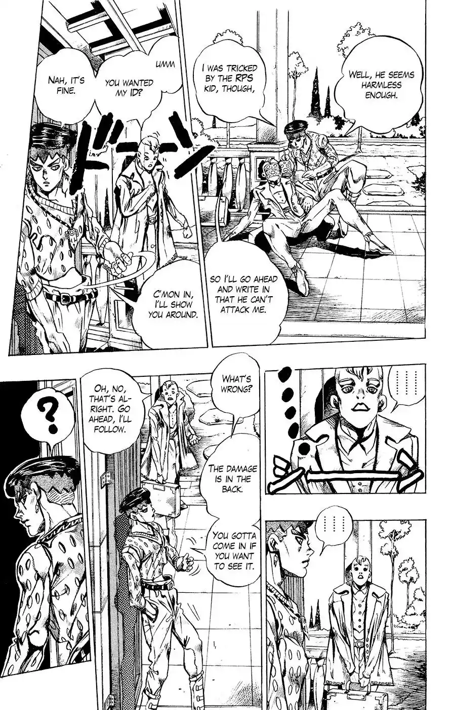 JoJo’s Bizarre Adventure Chapter 412