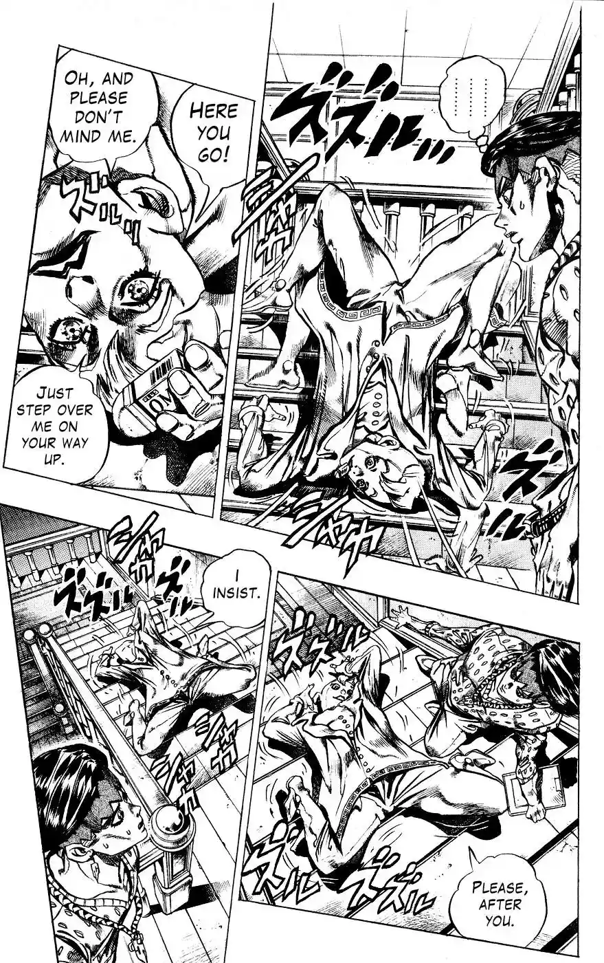 JoJo’s Bizarre Adventure Chapter 413