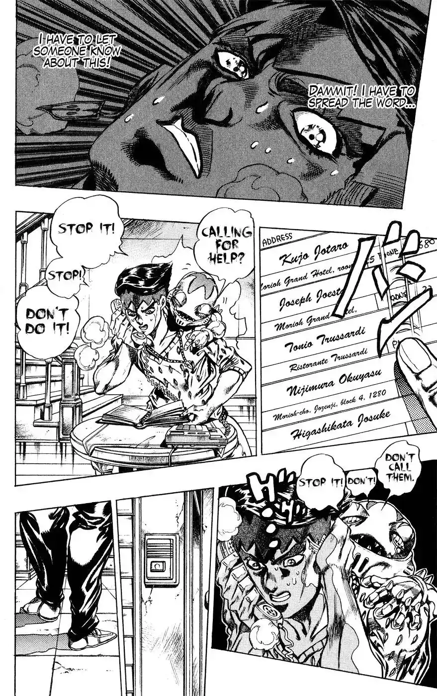 JoJo’s Bizarre Adventure Chapter 414
