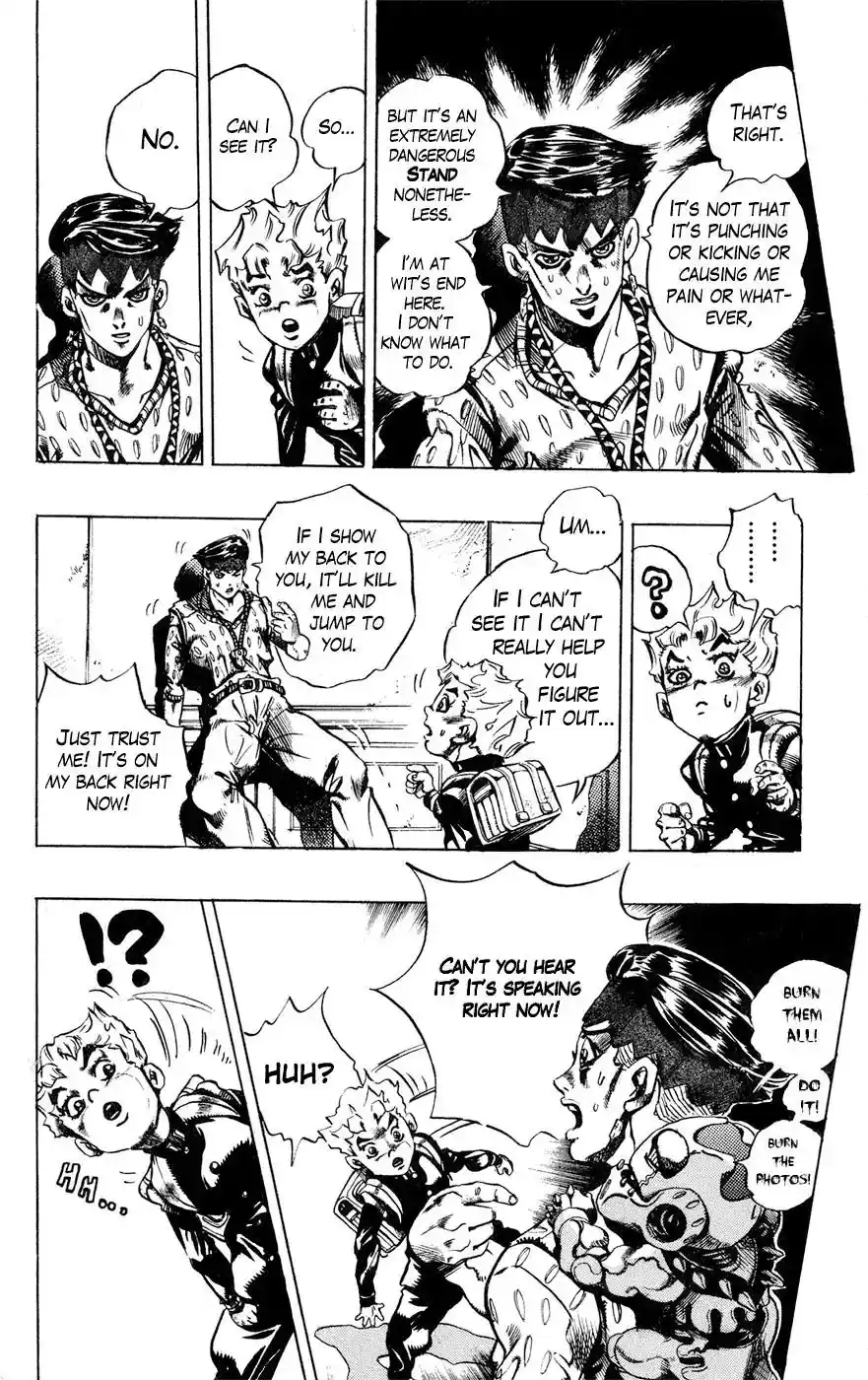 JoJo’s Bizarre Adventure Chapter 414